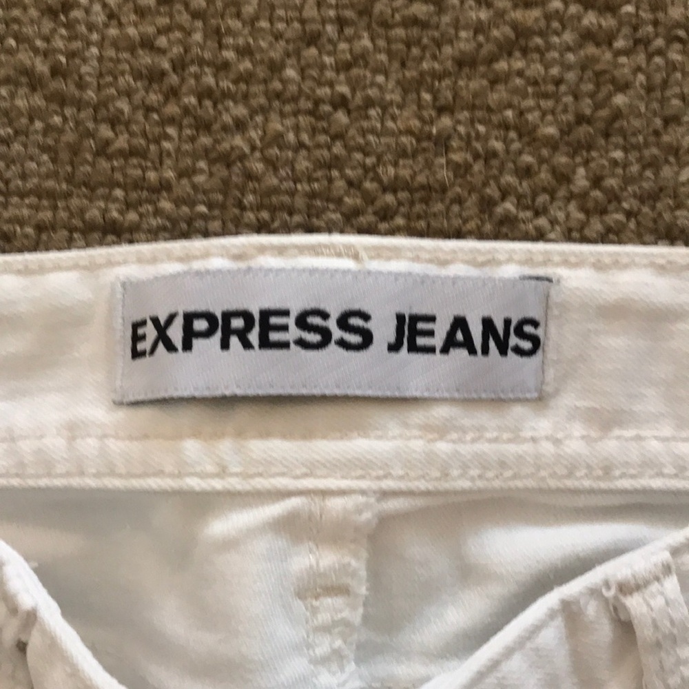 ** SALE ** Express Cropped Skinny Jeans - Picture 2 of 4
